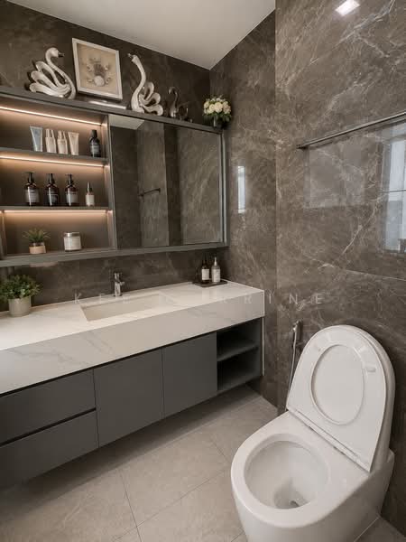 The Morning Glory, 24 Sirat Road, 3 Bedrooms, 1,033 sqft, Apartment For Sale, by Kee Carrine, 500180004 - Bathroom - PropertyGuru.com.sg