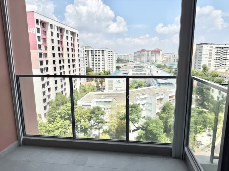 Affinity At Serangoon, Hougang / Punggol / Sengkang, 1 Bedroom, 474 sqft, Condominium For Sale, by Darius Chew, 500180013 - Balcony - PropertyGuru.com.sg