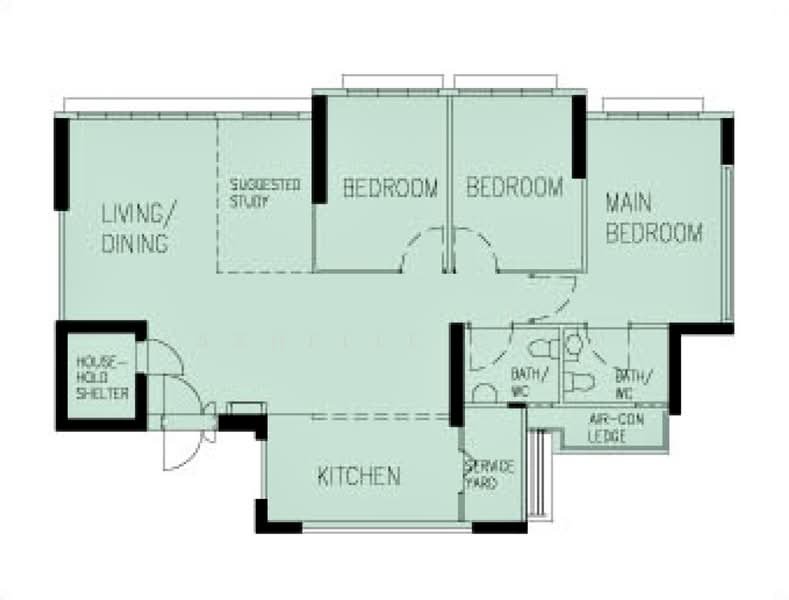 165B Yung Kuang Court, 165B Yung Kuang Road, 3 Bedrooms, 1,216 sqft, HDB Flat For Sale, by Jashelle Chua, 500180026 - PropertyGuru.com.sg