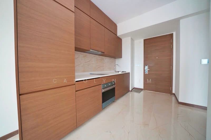 Queens Peak, 1 Dundee Road, 1 Bedroom, 495 sqft, Condominium For Rent, by Carolyn Lim, 500180060 - Kitchen - PropertyGuru.com.sg