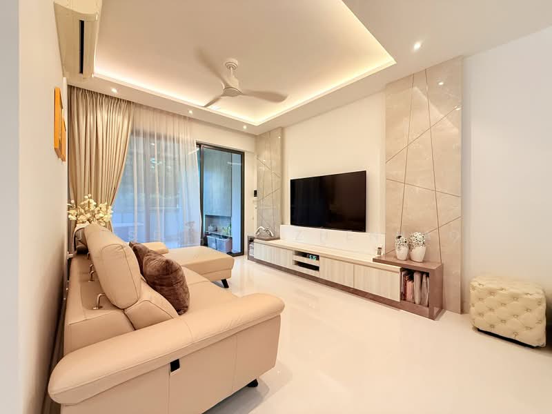 Parc Olympia, 50 Flora Drive, 3 Bedrooms, 1,453 sqft, Condominium For Sale, by Jose Loh Zhenhao, 500180071 - Living Room - PropertyGuru.com.sg