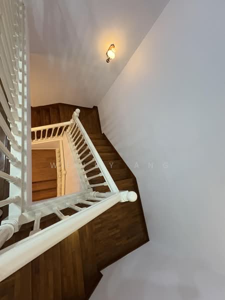 CHESTER PARK @ LORONG SARHAD, LORONG SARHAD, 3 Bedrooms, 1,800 sqft, Terraced House For Rent, by Wendy Ang, 500180080 - Stairway leading to 2nd floor - PropertyGuru.com.sg