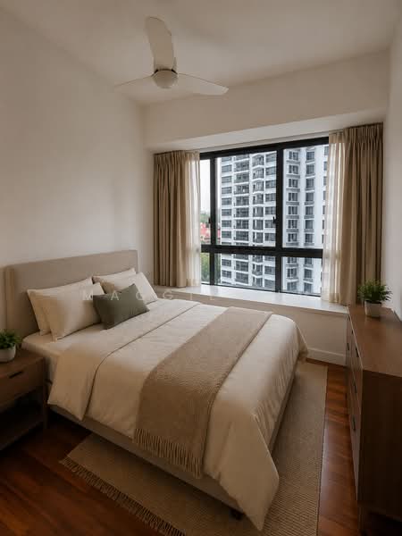 d'Leedon (Former Farrer Court), 13 Leedon Heights, 2 Bedrooms, 1,012 sqft, Condominium For Rent, by Maggie Sim, 500180128 - Option1 : Bedroom use - PropertyGuru.com.sg