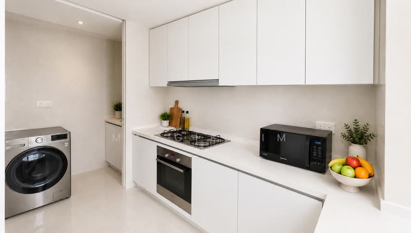 d'Leedon (Former Farrer Court), 13 Leedon Heights, 2 Bedrooms, 1,012 sqft, Condominium For Rent, by Maggie Sim, 500180128 - Kitchen cum yard - PropertyGuru.com.sg
