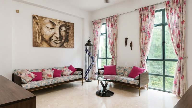 Tanglin Regency, 381 Tanglin Road, Tanglin / Holland / Bukit Timah, 3 Bedrooms, 1,109 sqft, Condominium For Sale, by Travis Seah, 500180135 - Living Room - PropertyGuru.com.sg