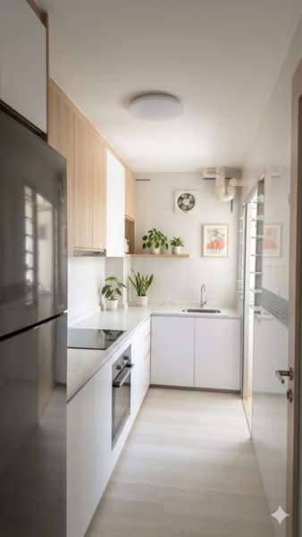 613A Tampines North Drive 1, 613A Tampines North Drive 1, 2 Bedrooms, 743 sqft, HDB Flat For Sale, by Tango Tan, 500180138 - Kitchen - PropertyGuru.com.sg