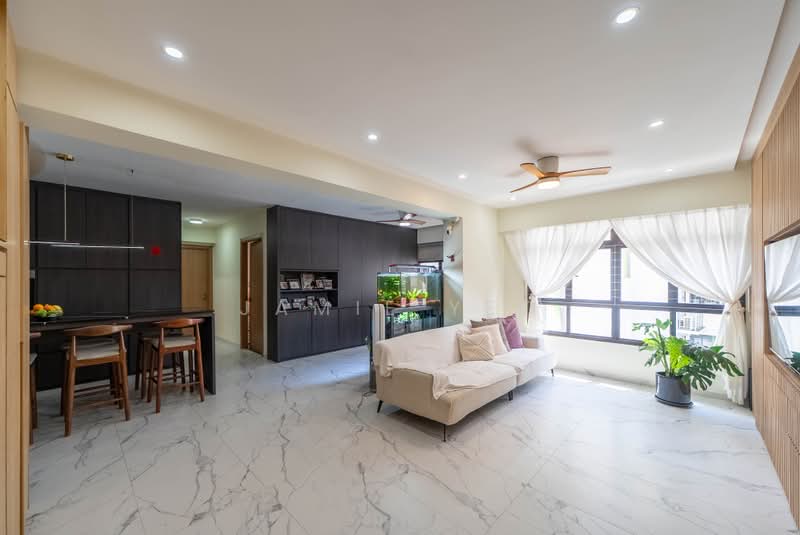 110A Bidadari Park Drive, 110A Bidadari Park Drive, 4 Bedrooms, 1,292 sqft, HDB Flat For Sale, by Jamie Yeo, 500180174 - Living Room - PropertyGuru.com.sg