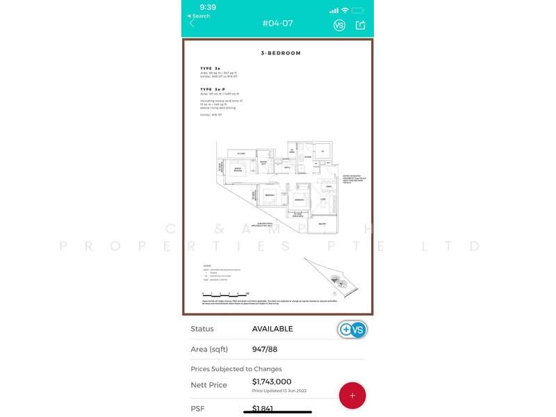 Bartley Vue, 8 Jalan Bunga Rampai, 3 Bedrooms, 947 sqft, Condominium For Sale, by JENNY, 500180220 - PropertyGuru.com.sg