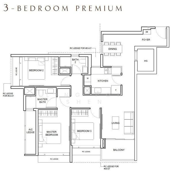 Freehold gem! Mins walk to Boon Keng MRT!, Balestier / Toa Payoh, 3 Bedrooms, 1,087 sqft, Condominium For Sale, by Ling Poh Shen, 500180248 - PropertyGuru.com.sg