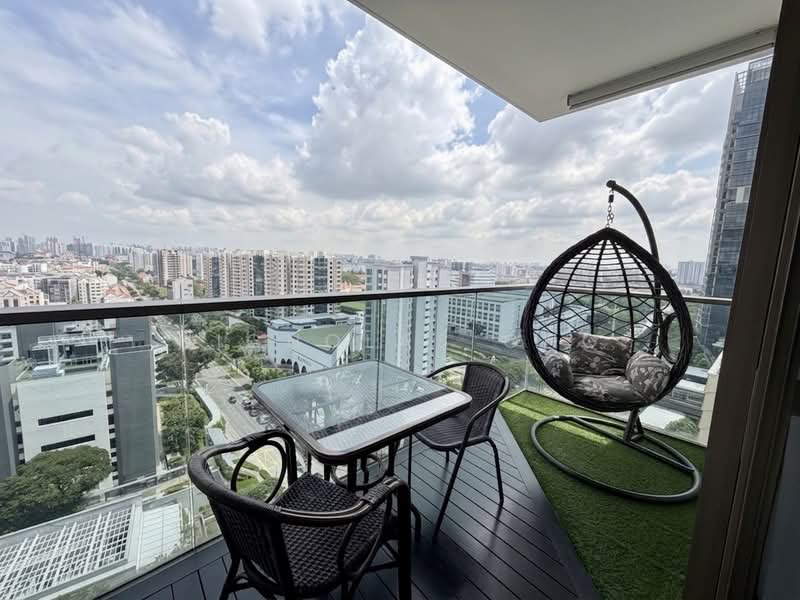 Park Place Residences, 2 Paya Lebar Road, 3 Bedrooms, 1,076 sqft, Condominium For Sale, by Nicholas Ong, 500180257 - Balcony - PropertyGuru.com.sg
