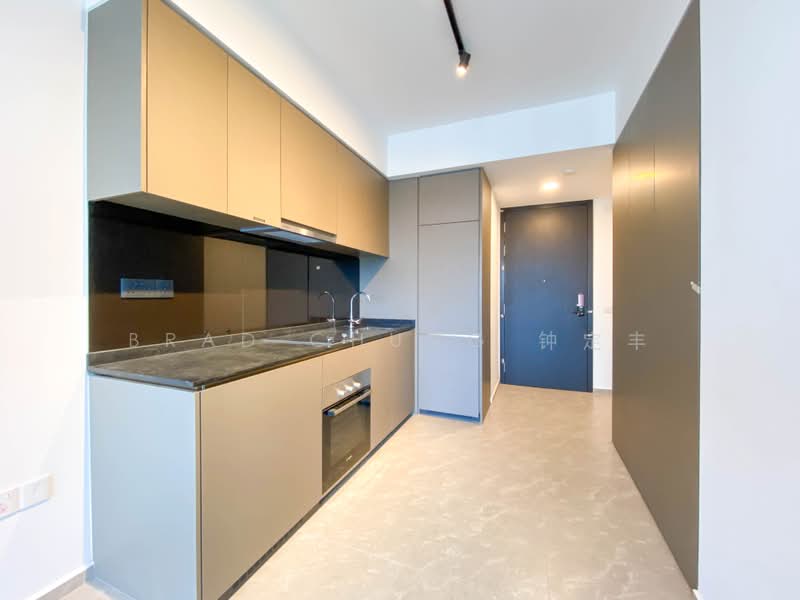 Park Colonial, 8 Woodleigh Lane, 1 Bedroom, 463 sqft, Condominium For Rent, by Brad Chung 钟定丰, 500180266 - Kitchen - PropertyGuru.com.sg