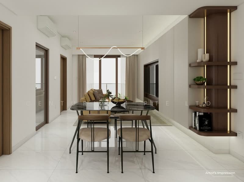 The Bronze, 46 Boon Teck Road, 2 Bedrooms, 774 sqft, Condominium For Sale, by SHERRY SHEN, 500180290 - Living Room - PropertyGuru.com.sg