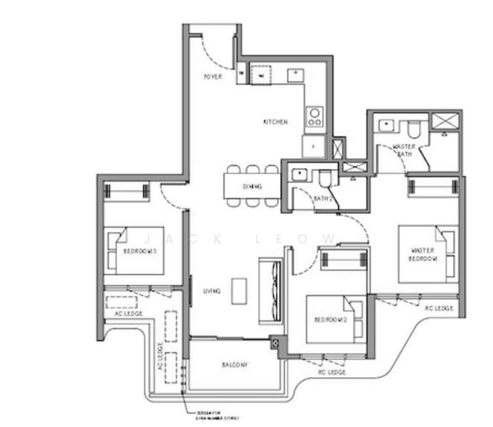 Vela Bay, Bayshore Road, 3 Bedrooms, 883 sqft, Condominium For Sale, by Jack Leow, 500180308 - PropertyGuru.com.sg