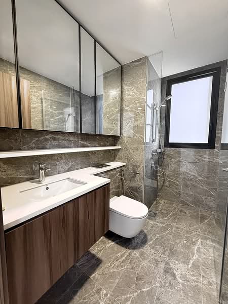 Lentor Modern, Lentor Central, 2 Bedrooms, 732 sqft, Condominium For Rent, by Michelle Ong, 500180341 - Common Bathroom - PropertyGuru.com.sg
