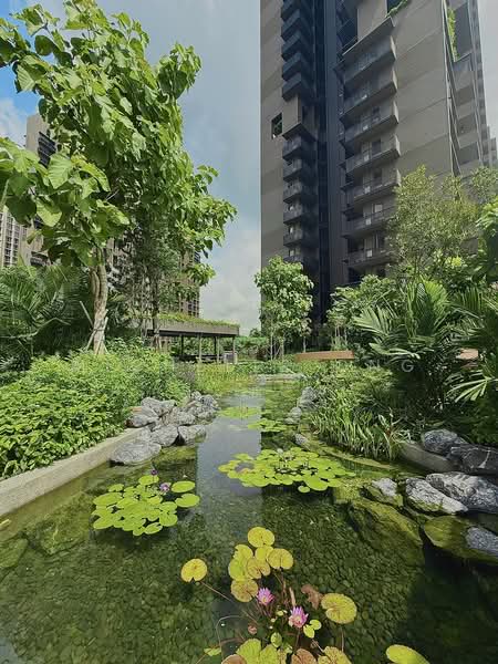 Lentor Modern, Lentor Central, 2 Bedrooms, 732 sqft, Condominium For Rent, by Michelle Ong, 500180341 - Garden - PropertyGuru.com.sg