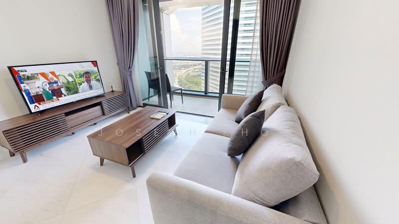 DUO Residences, 1 Fraser Street, 1 Bedroom, 700 sqft, Apartment For Rent, by Joseph Khoo, 500180407 - Living Room - PropertyGuru.com.sg