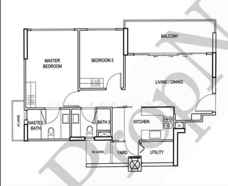 eCO, 269 Bedok South Avenue 3, 2 Bedrooms, 915 sqft, Condominium For Rent, by Andrew Ling, 500180423 - PropertyGuru.com.sg