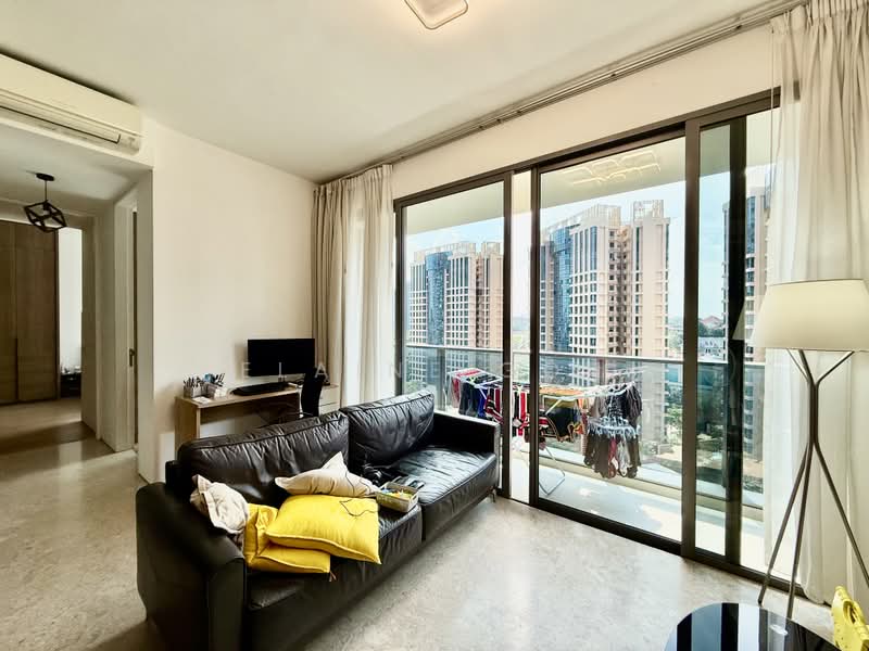 Echelon, 7 Alexandra View, 3 Bedrooms, 1,001 sqft, Condominium For Rent, by Elaine Goh, 500180459 - Living Room - PropertyGuru.com.sg