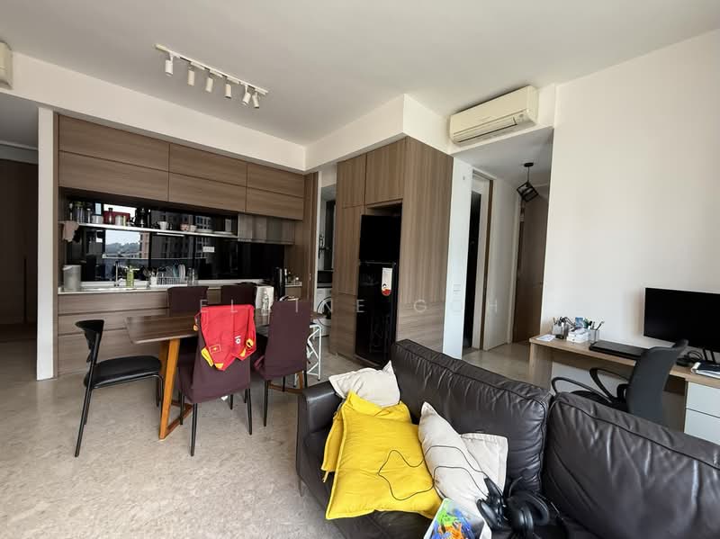Echelon, 7 Alexandra View, 3 Bedrooms, 1,001 sqft, Condominium For Rent, by Elaine Goh, 500180459 - Living Room - PropertyGuru.com.sg