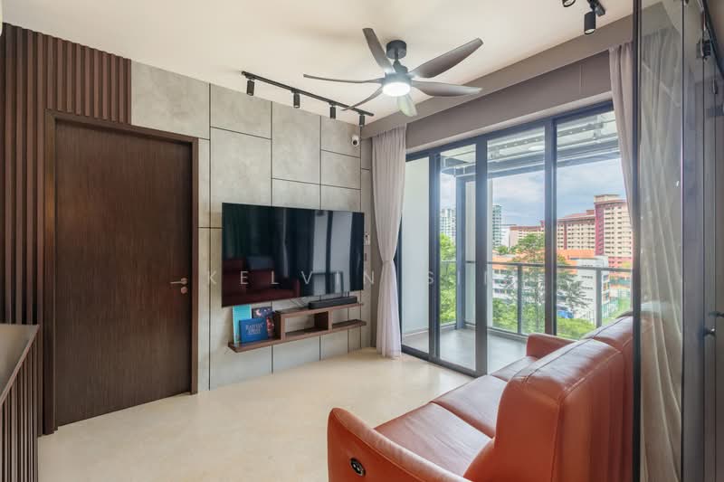 Botanique at Bartley, 223 Upper Paya Lebar Road, 2 Bedrooms, 721 sqft, Condominium For Sale, by Kelvin Sin, 500180473 - Living Room - PropertyGuru.com.sg