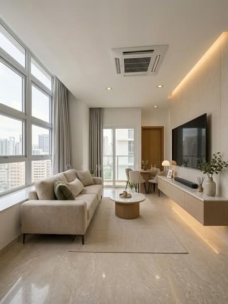 City Regency, 18 Saint Michael's Road, 1 Bedroom, 517 sqft, Apartment For Sale, by Yvonne Chua, 500180475 - Living Room - PropertyGuru.com.sg