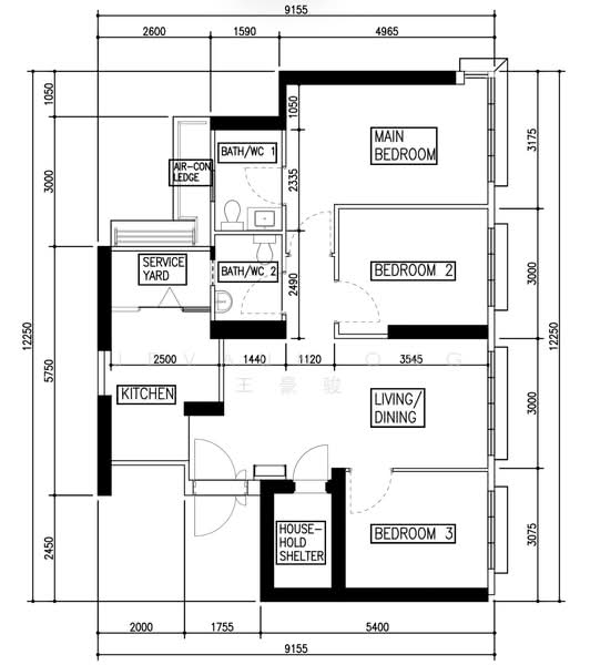 53 Strathmore Avenue, 53 Strathmore Avenue, 3 Bedrooms, 936 sqft, HDB Flat For Sale, by Jevaun Ong 王豪骏, 500180507 - PropertyGuru.com.sg