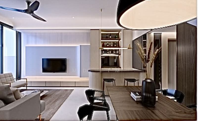 Casuarina, , 5 Bedrooms, 3,649 sqft, Terraced House For Sale, by MD Lim, 500180538 - Living Room - Artist Impression  - PropertyGuru.com.sg