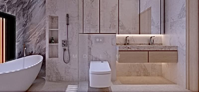 Casuarina, , 5 Bedrooms, 3,649 sqft, Terraced House For Sale, by MD Lim, 500180538 - Bathroom - Artist Impression  - PropertyGuru.com.sg