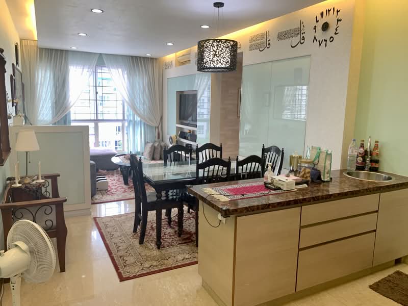 La Casa, 50 Woodlands Drive 16, 3 Bedrooms, 1,194 sqft, Condominium For Rent, by Liana Chin, 500180555 - Living Room - PropertyGuru.com.sg
