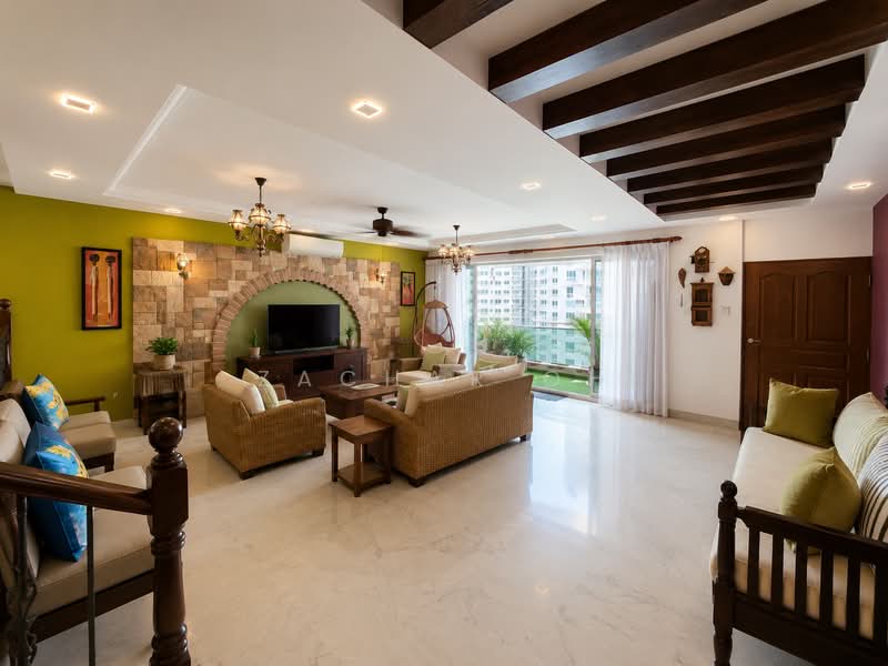 Equatorial Apartments, 52 Meyer Road, 4 Bedrooms, 2,497 sqft, Apartment For Sale, by Zachar Oh, 500180565 - Living Room - PropertyGuru.com.sg