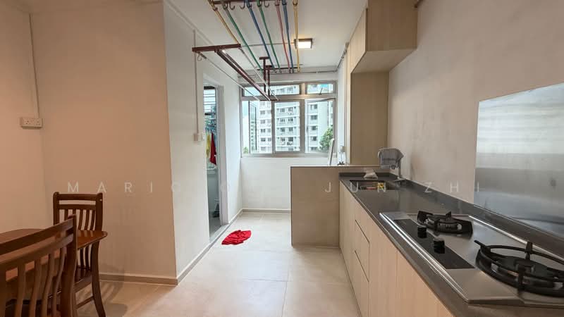 436 Fajar Road, 436 Fajar Road, 3 Bedrooms, 1,119 sqft, HDB Flat For Rent, by Mario Ong Jun Zhi, 500180568 - Kitchen - PropertyGuru.com.sg