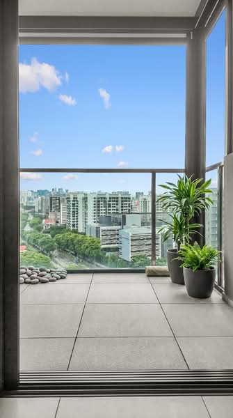 The Woodleigh Residences, 25 Bidadari Park Drive, 2 Bedrooms, 592 sqft, Apartment For Sale, by Faris Rosli, 500180575 - Balcony - PropertyGuru.com.sg