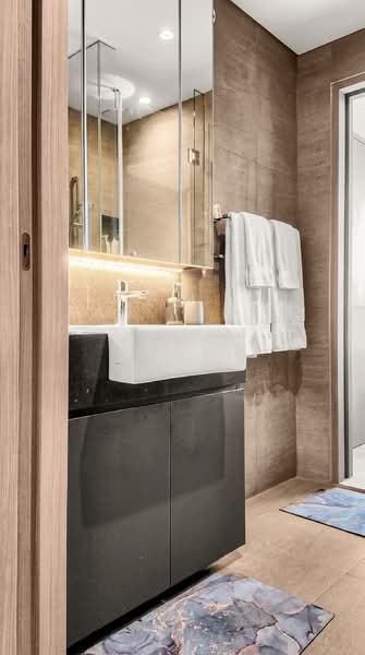 The Woodleigh Residences, 25 Bidadari Park Drive, 2 Bedrooms, 592 sqft, Apartment For Sale, by Faris Rosli, 500180575 - Bathroom - PropertyGuru.com.sg