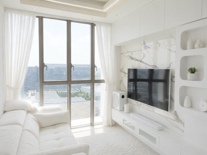 Park Place Residences, 2 Paya Lebar Road, 3 Bedrooms, 1,076 sqft, Condominium For Sale, by Dion Koh, 500180606 - Living Room - PropertyGuru.com.sg