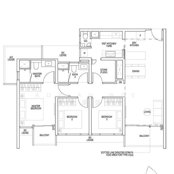 Piccadilly Grand, Northumberland Road, 3 Bedrooms, 1,076 sqft, Condominium For Sale, by Adrian Wee 黄國强, 500180625 - PropertyGuru.com.sg