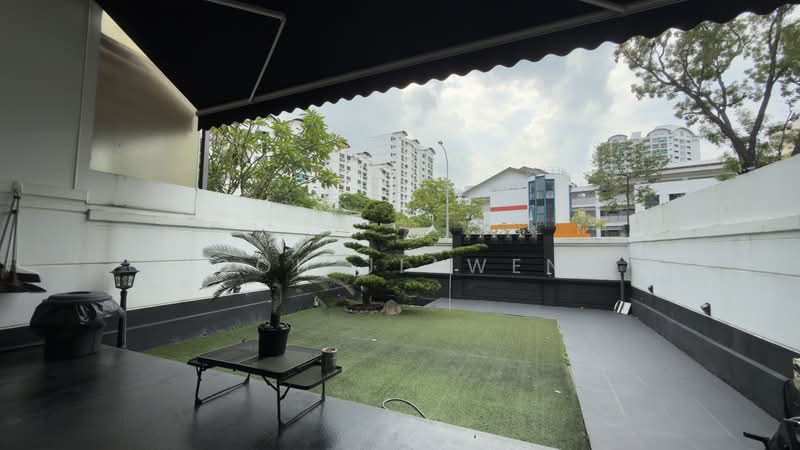 Up to 7 Bedroom Terrace Landed, Convenient back gate to bus stop, , 7 Bedrooms, 3,180 sqft, Terraced House For Sale, by Goh Jiawen, 500180649 - Backyard  - PropertyGuru.com.sg