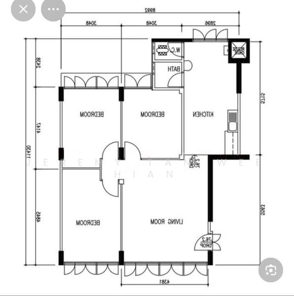 214 Lorong 8 Toa Payoh, 214 Lorong 8 Toa Payoh, 3 Bedrooms, 882 sqft, HDB Flat For Sale, by Jeremy Tan Wee Hian, 500180684 - PropertyGuru.com.sg