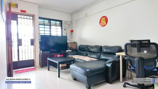 542 Bedok North Street 3, 542 Bedok North Street 3, 2 Bedrooms, 721 sqft, HDB Flat For Sale, by Fiona Poon, 500180716 - PropertyGuru.com.sg