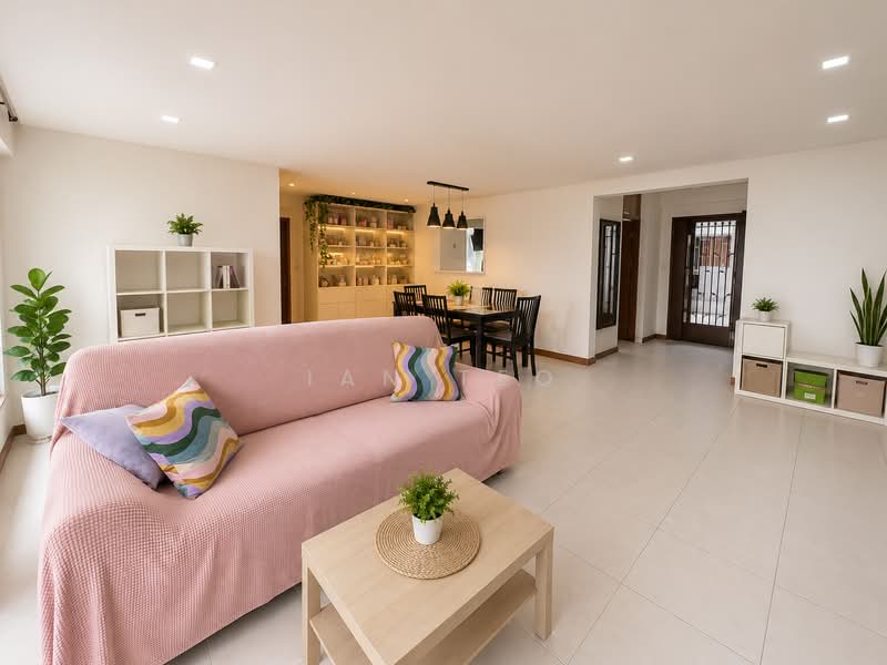 617C Punggol Drive, 617C Punggol Drive, 3 Bedrooms, 1,291 sqft, HDB Flat For Sale, by Ian Teo, 500180742 - Living Room - PropertyGuru.com.sg