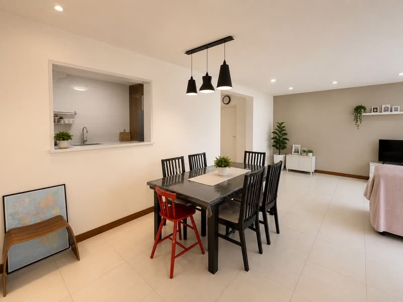 617C Punggol Drive, 617C Punggol Drive, 3 Bedrooms, 1,291 sqft, HDB Flat For Sale, by Ian Teo, 500180742 - Dining Room - PropertyGuru.com.sg