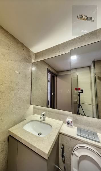 Riversails, 2 Upper Serangoon Crescent, 1 Bedroom, 506 sqft, Condominium For Sale, by Keith Tan, 500180748 - Bathroom - PropertyGuru.com.sg