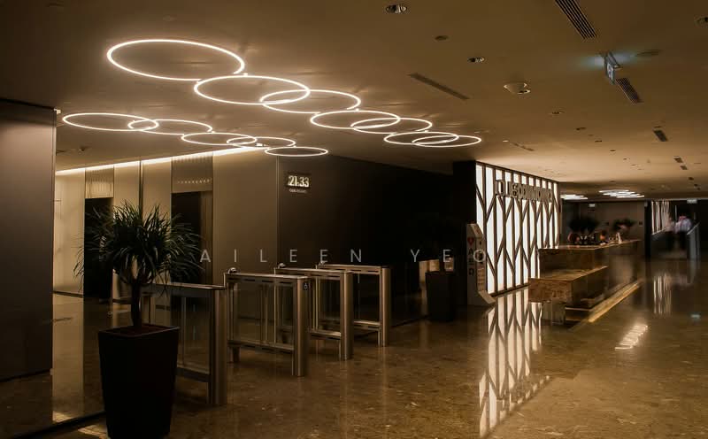 OUE Downtown 2, 6 Shenton Way, 570 sqft, Food & Beverage For Rent, by Aileen Yeo, 500180773 - Lobby - CommercialGuru.com.sg