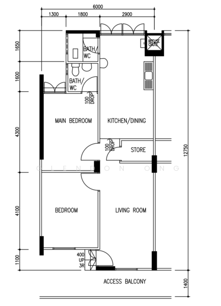 142 Yishun Ring Road, 142 Yishun Ring Road, 2 Bedrooms, 732 sqft, HDB Flat For Sale, by Glendon Ong, 500180784 - PropertyGuru.com.sg