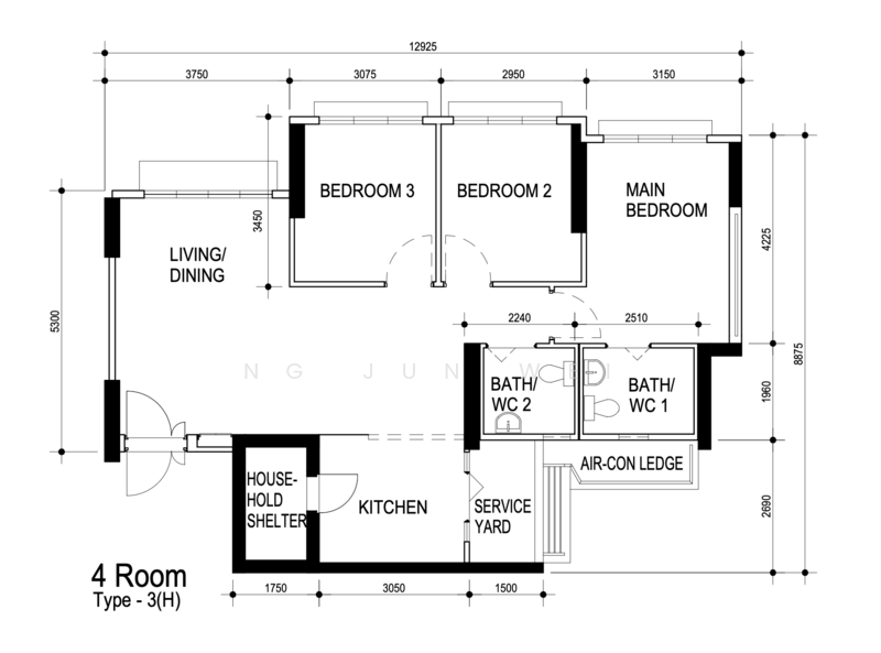 467A Bukit Batok West Avenue 9, 467A Bukit Batok West Avenue 9, 3 Bedrooms, 1,001 sqft, HDB Flat For Sale, by Ng Jun Wei, 500180801 - PropertyGuru.com.sg