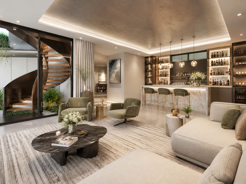 ⭐️NEAR BOTANIC GARDENS MRT, PARK & BERRIMA RD VICINITY⭐️MODERN BRAND NEW 2.5-STY + BASEMENT HOUSE⭐️, Kheam Hock Road Trevose Tempua University Bahasa Unggas Seni Tudor Camborne Ilmu Adat Sejarah Shelford Watten Hillcrest Berrima Narooma Dalkeith Harlyn Merryn Harom Setangkai Princess Wales Prince Coronation King's Queen's Duke's Duchess Prince Lily, 6 Bedrooms, 11,004 sqft, Detached House For Sale, by Damian Tan 陈係赈, 500180827 - Entertainment Room - PropertyGuru.com.sg