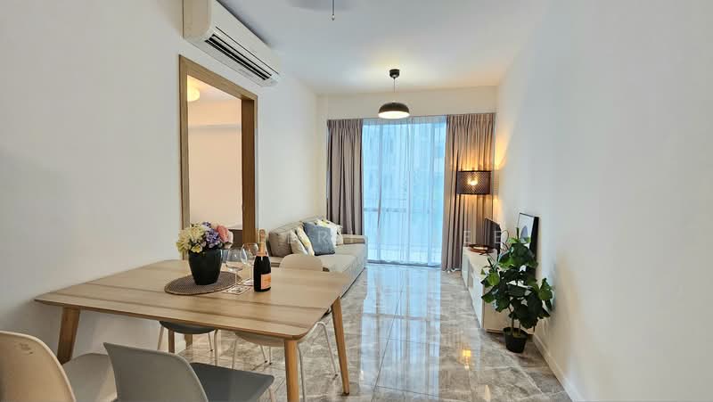 The Santorini, 21 Tampines Street 86, 1 Bedroom, 527 sqft, Condominium For Rent, by Valerie Lee, 500180946 - Living Room - PropertyGuru.com.sg