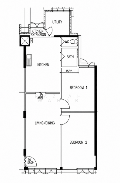 4 Haig Road, 4 Haig Road, 2 Bedrooms, 721 sqft, HDB Flat For Sale, by Raziah Wahab, 500180953 - PropertyGuru.com.sg