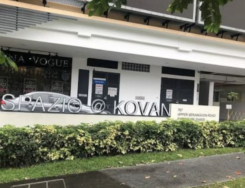 Spazio @ Kovan, 767 Upper Serangoon Road, 538 sqft, Other Retail For Rent, by Joey Chen, 500180956 - Exterior - CommercialGuru.com.sg