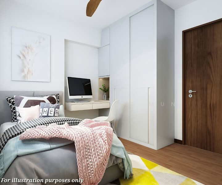 107A Bidadari Park Drive, 107A Bidadari Park Drive, 2 Bedrooms, 732 sqft, HDB Flat For Sale, by Keith Yong Mun, 500180971 - Bedroom - PropertyGuru.com.sg
