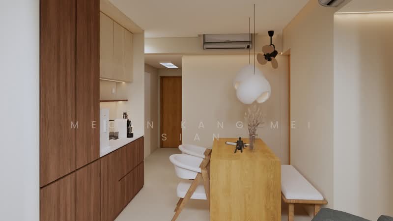 Penrose, 30 Sims Drive, 3 Bedrooms, 1,066 sqft, Condominium For Rent, by Megan Kang Mei Sian, 500180983 - Kitchen - PropertyGuru.com.sg
